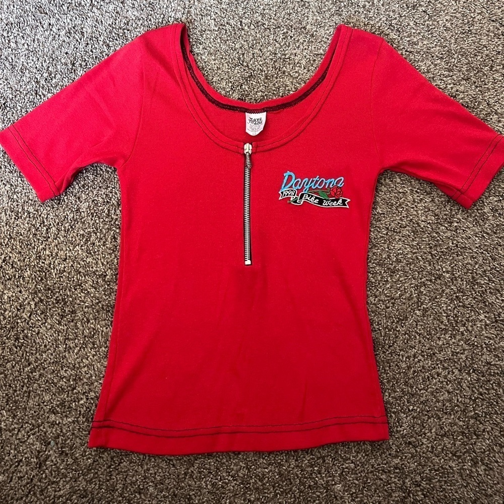 Vintage 1998 Daytona Bike Week red shirt